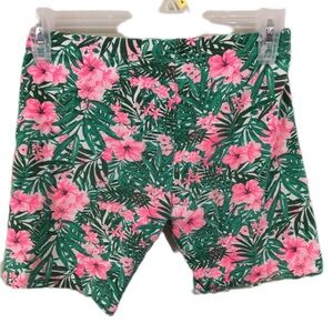 George Tropical Floral Women's Bike Shorts
